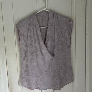 Lovely silky Rebecca Taylor romantic wrap top